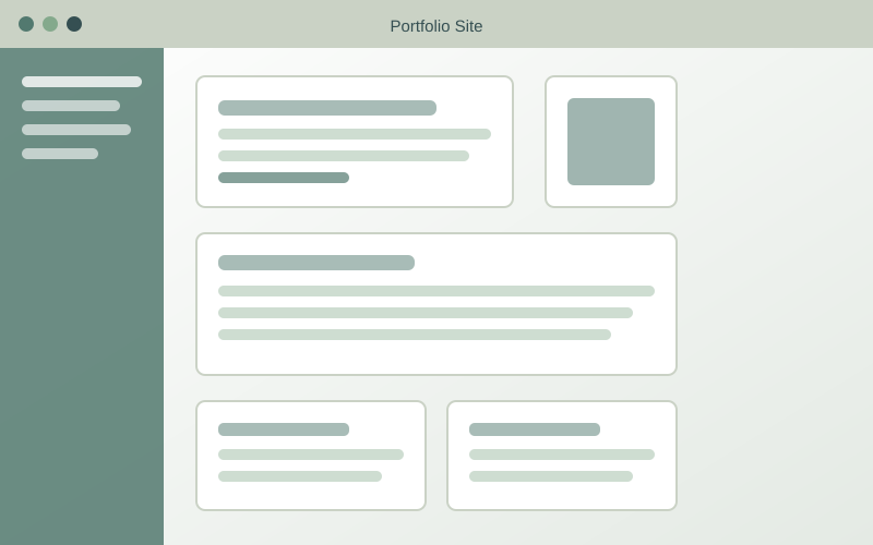 Portfolio Site screenshot